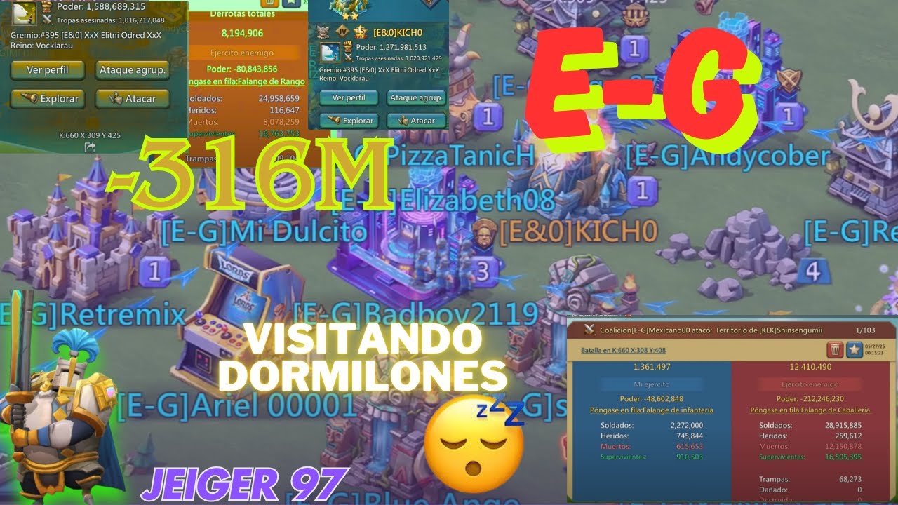 LM: Dormirte estando E-G cerca, no es bueno 