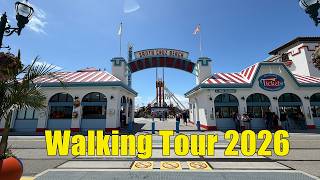 Santa Cruz Beach Boardwalk Walking Tour 2026