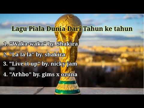 KUMPULAN LAGU  PIALA DUNIA TERBAIK...2010,2014,2018,2022