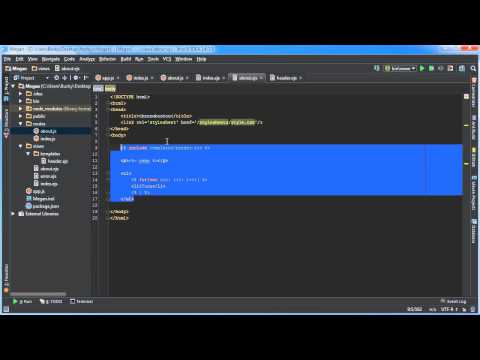 Node js Tutorial for Beginners   20   Adding More Pages