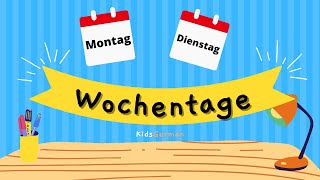 Learn German | Wochentage | Days of the week | German for Kids