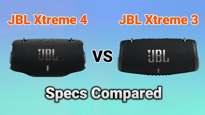 JBL XTREME 4 vs JBL XTREME 3 Specs Compared!