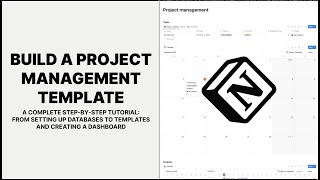 Build and Organize Tasks FAST With Notion Project Management Template