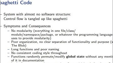 Anti-Patterns and Refactoring (UZH Lectures)