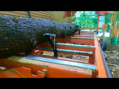 Sawing Custom Beams on the Wood-Mizer LT15