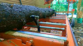 Sawing Custom Beams on the Wood-Mizer LT15