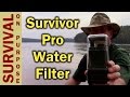 Survivor Filter Pro Portable Water Filter Review