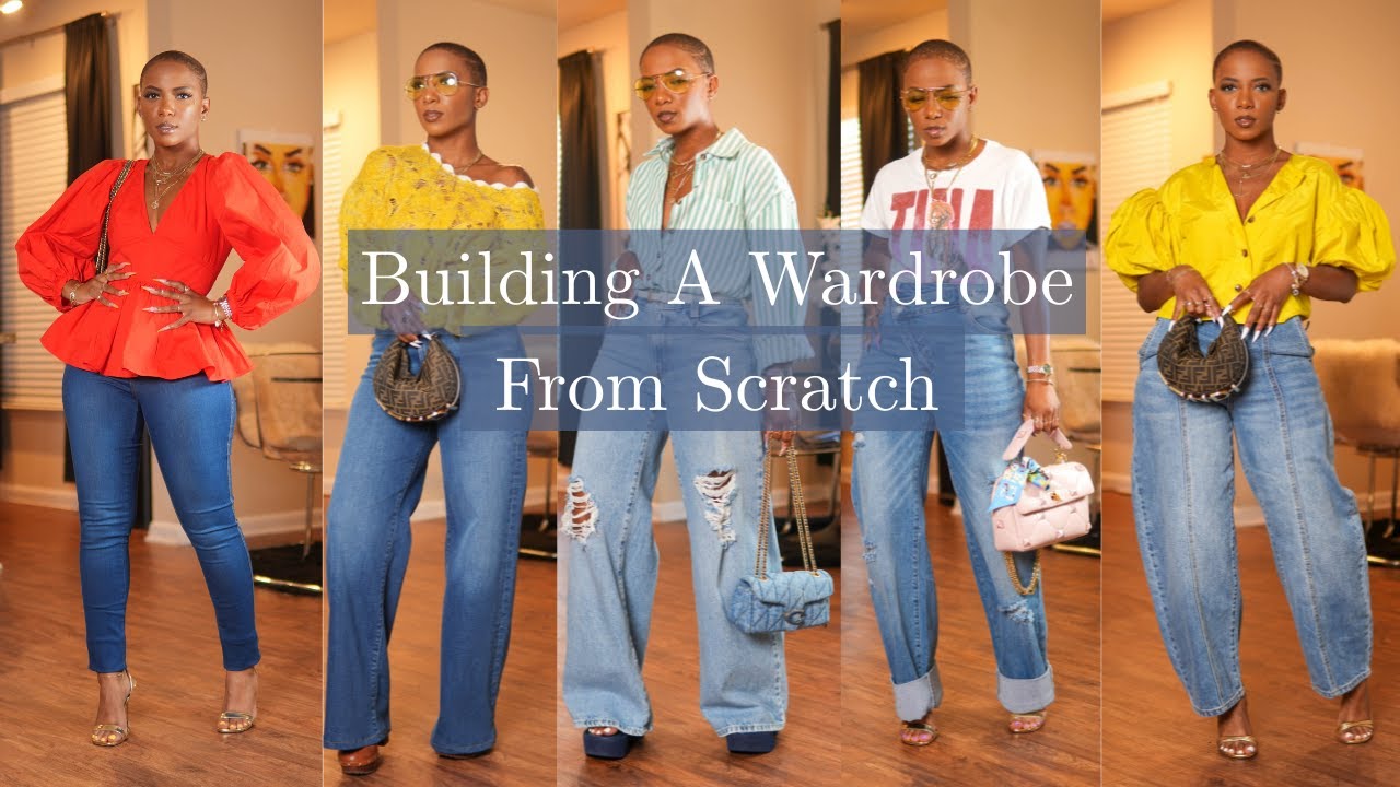 Building A Wardrobe From Scratch | Episode 1 | Jeans | Angelle's Life