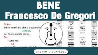 Bene (Francesco De Gregori) - Accordi Tutorial Chitarra