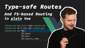 TYPESAFE and fs-based Routing in plain Vue.js?!