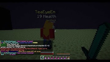 Minecraft - Gontroller PvP - TeaEyeEm and Max12Max12 Speed Hacking