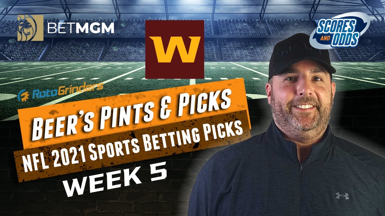 NFL WEEK 5 SPORTS BETS PRESENTED BY BETMGM | PINTS AND PICKS