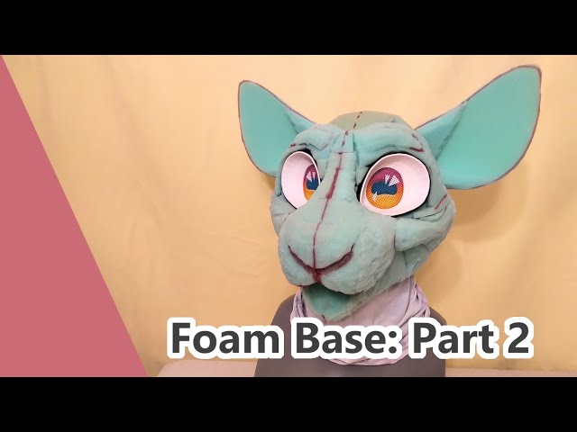 Feline foam head base fursuit 