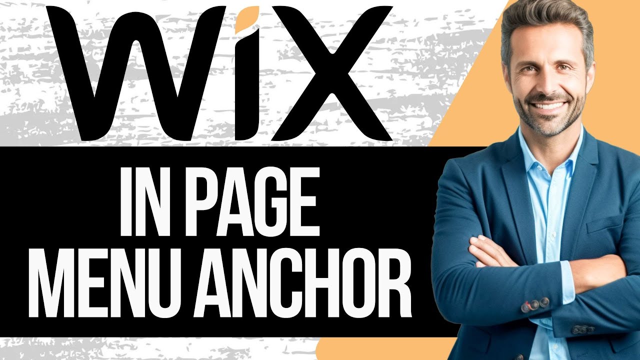 Как добавить якорь в меню страницы на Wix