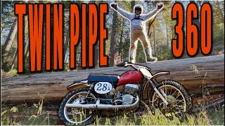 Riding the KING of 60's Two-strokes - CZ 360 Twin Pipe! | A Bike and a Beer Season 2