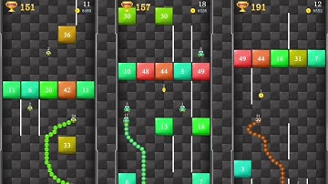 Square Snake VS Block