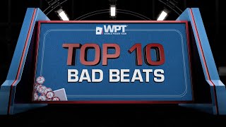 MILLIONS WON AND LOST!!! Watch the Top-10 WPT Bad Beats of All-Time | World Poker Tour