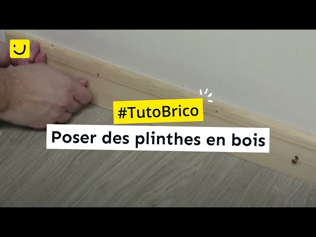 Colle pour plinthes, moulures en bois adhére à tous supports