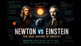 Gravity Isn’t a Force? Newton vs Einstein Explained in 65 Seconds