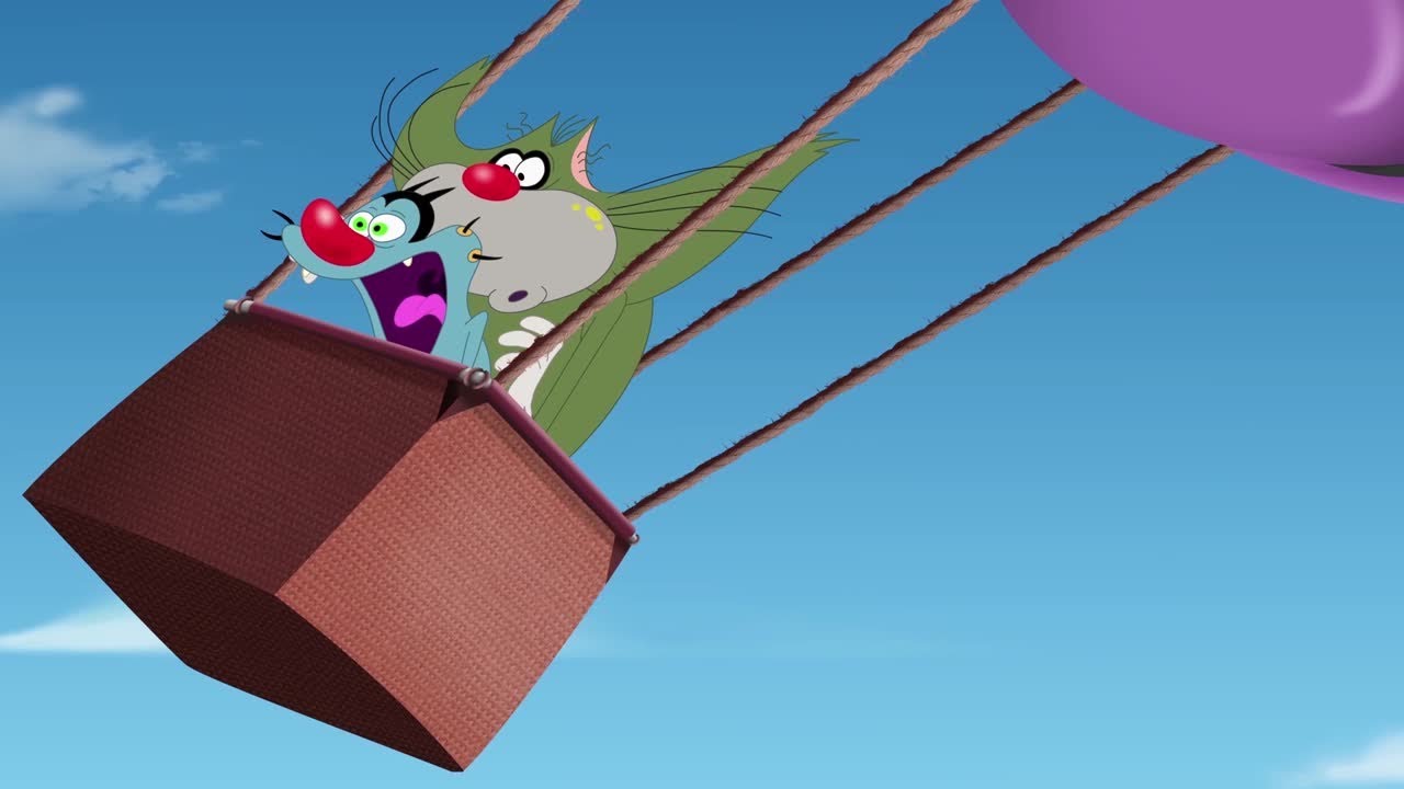 Oggy và những chú gián tinh nghịch | Chuyến bay hoang dã | Wild Flight | phim hoạt hình