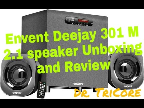envent deejay 310 multimedia home audio speaker