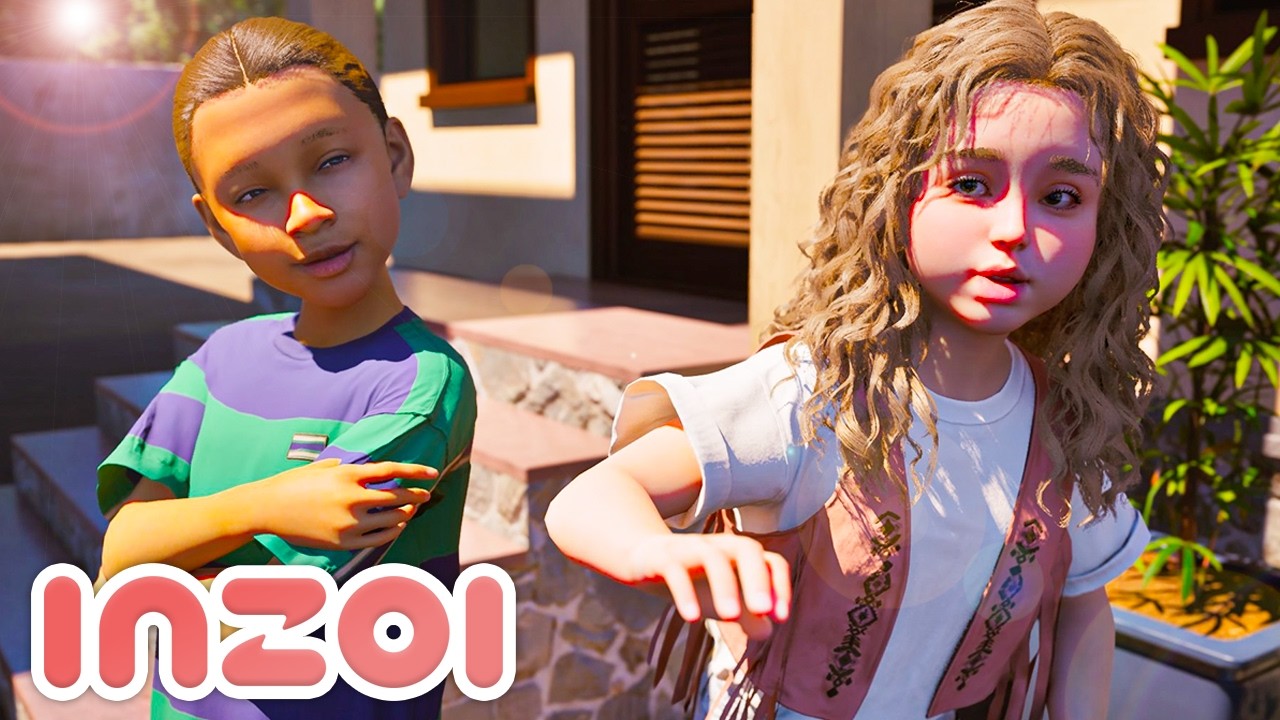 She Made Her First Friend... But Then The Town Flooded | Let's Play inZOI : Emsley's Diary Page 12