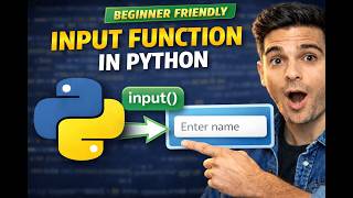 Python Input Function Explained | input() Function in Python for Beginners #13