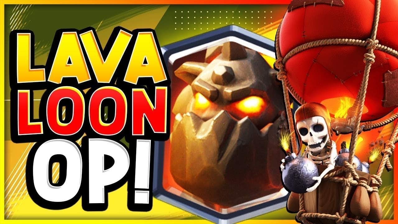 Lava Hound and balloon deck Clash royale Game play ladder