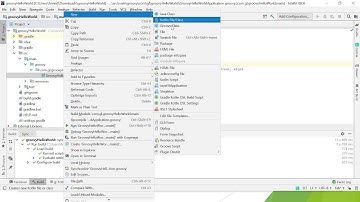 REST Application using Spring Boot framework with Groovy language
