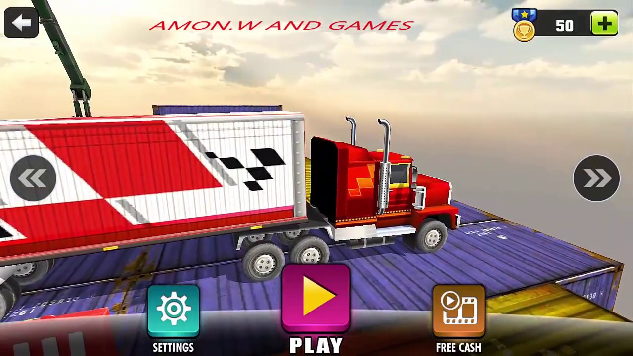 New Impossible Truck Tracks Drive Android Gameplay 2017