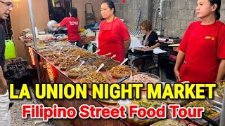 Philippines STREET FOOD + Night Walk Tour in LA UNION - SAN FERNANDO CITY | Filipino Christmas