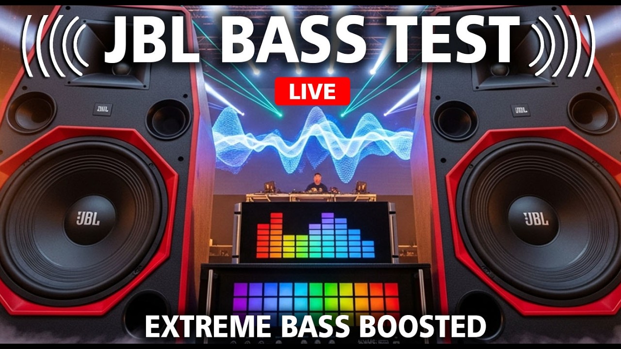 JBL BASS TEST 🔊 EXTREME BASS BOOSTED SPEAKER TEST | DEEP SUBWOOFER CAR AUDIO DEMO