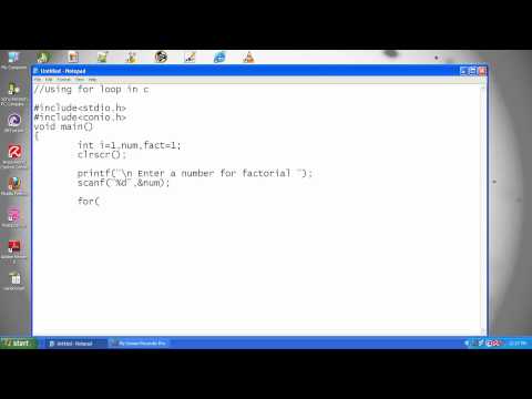 For Loop in C