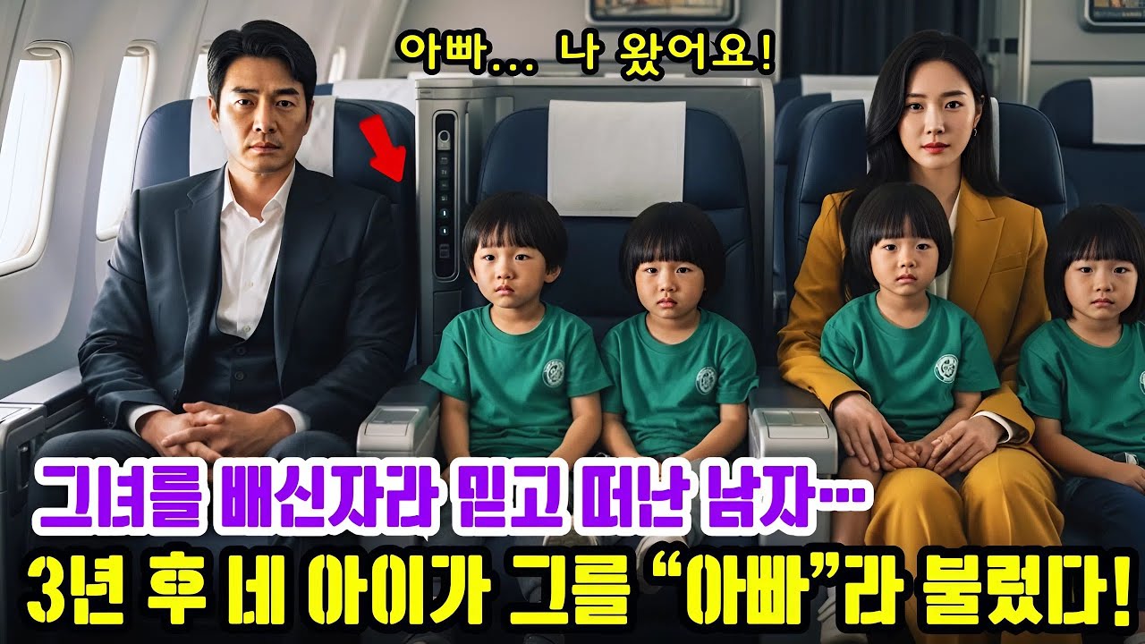 그녀가 자신을 속였다고 믿고 떠난 남자… 그러나 자신의 유전자를 가진 네 아이가 있었다