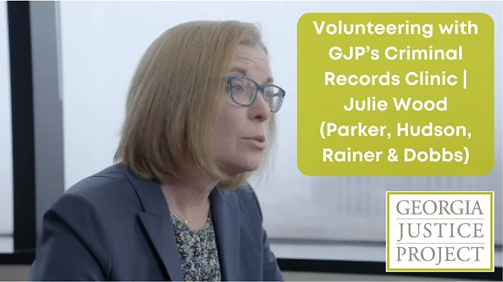Volunteering with GJPs Criminal Records Clinic | J...