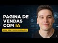CRIEI uma LANDING PAGE PROFISSIONAL com IA em 10 MINUTOS (100% GRÁTIS)