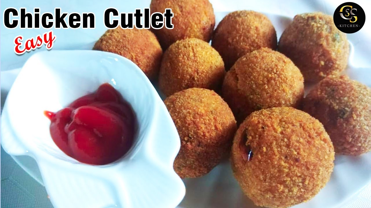 Chicken Cutlet Quick & Easy Chicken Cutlet Recipe csskitchen YouTube