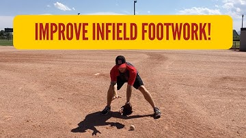 How to: Improve Baseball Infield Footwork! (3 DRILLS!!)