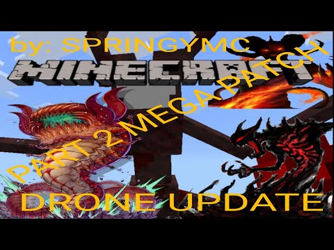 BIGGER PROBLEMS ADDON 2! Drones Update (Updated Version)  | Minecraft Bedrock Edition