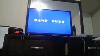 Gex enter The Gecko PS1 Game Over Indigo Background Version From Honey I Shrunk the gecko