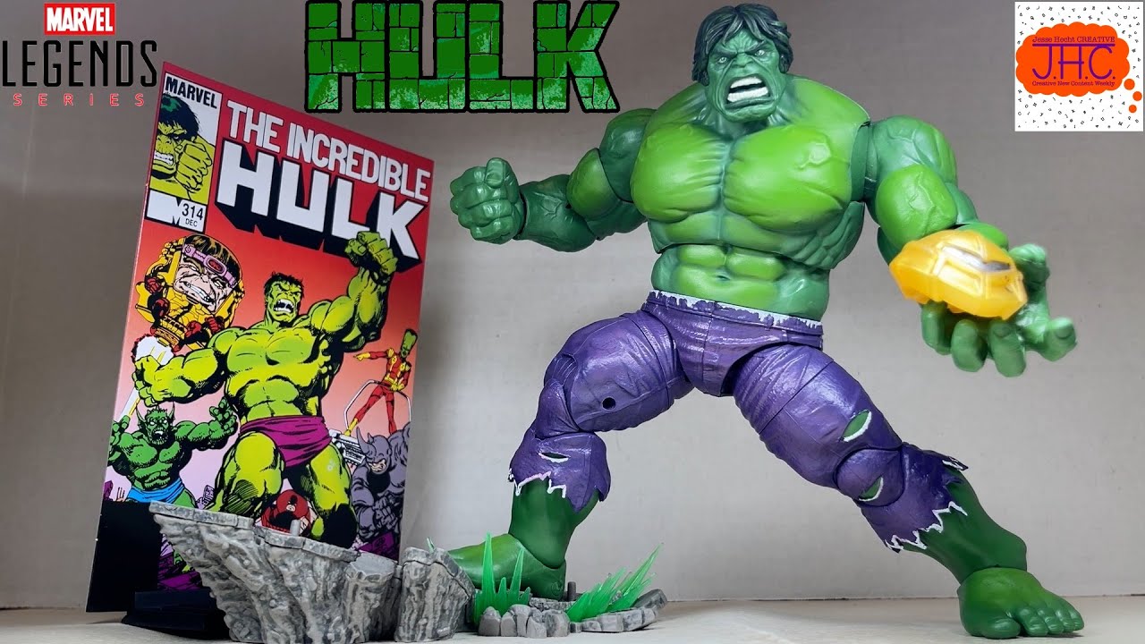 SMASH! Marvel Legends 20th Anniversary HULK Action Figure Review