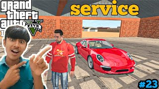 Porsche service 👍 ! Indian GTA 5 ! Gaming video ! Ep#23 