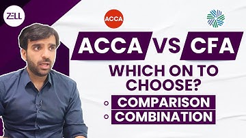 ACCA vs CFA | Comparison & Combination Of These GLOBAL QUALIFICATIONS | By Pratham Barot ACCA