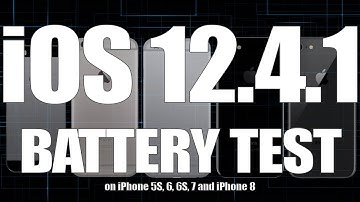 iOS 12.4.1 Battery / Benchmark Test. How does it perform vs iOS 12.4?