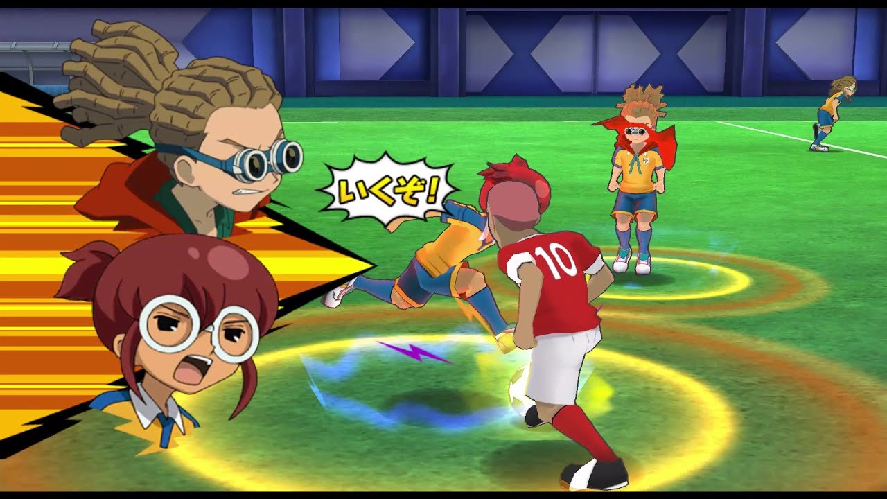 Inazuma Eleven Go Strikers 2013 - Shinsei Raimon vs Tenmas 2.0 Wii