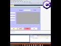 learn c# - Insert Update Delete and search(CRUD) in SQL Server Database & Print with code #shorts