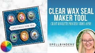 Wow Crystal-Clear Wax Seals For Cards Craft Roulette Challenge Clear Seal Maker Tool