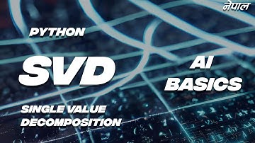 Single Value Decomposition | Recommendation System #ai #ml #basics