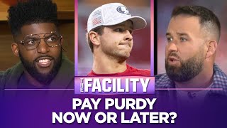 Brock Purdy-49ers in early contract talks, should they make him play out rookie deal? | THE FACILITY