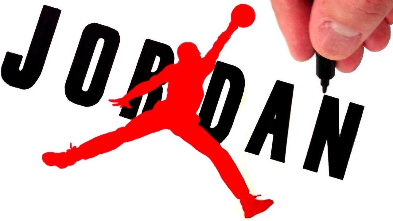 How to Draw the @Nike Air Jordan Logo 